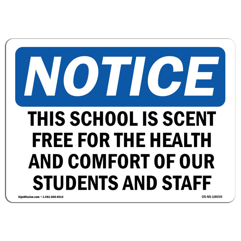 Cette école est sans parfum pour le signe de la santé