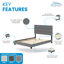 Base de lit tapissier Boyd Sleep Sicily-817239208-817239213