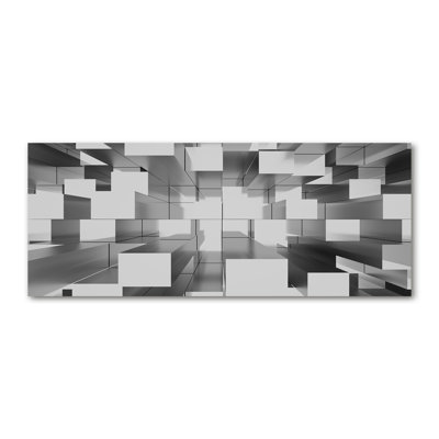 Abstraction Background - No Frame Print on Glass