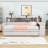 Daybed with  Trundle, Storage Shelves and Study Desk-1010033634-1010033644
