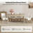 Abernathy 5-Piece Farmhouse Four Leg Dining Set-1238498052-1238498054