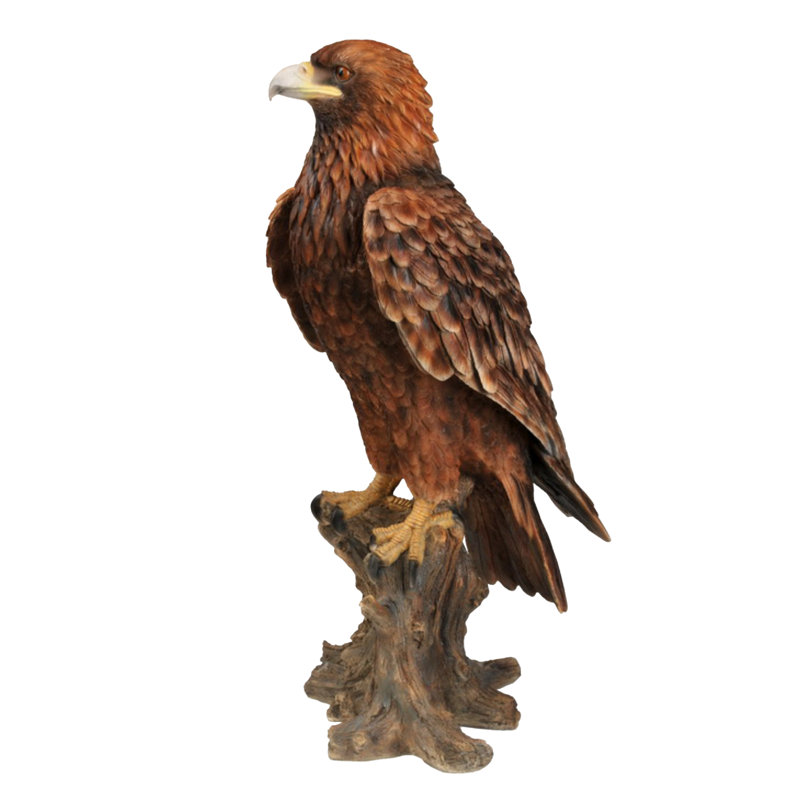 Statue doré eagle