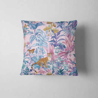 Sahara Jungle Throw Pillow Cover