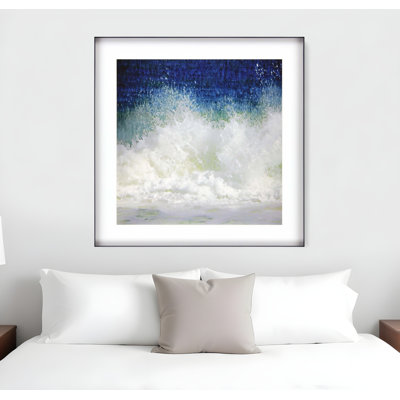 Art mural blanc avec cadre photo