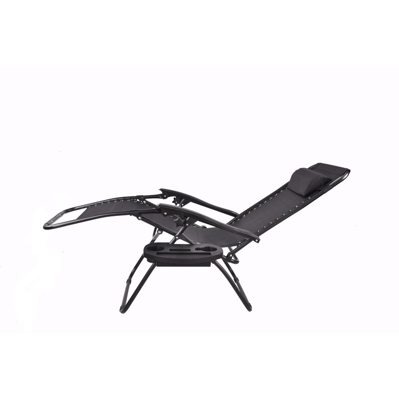 Fauteuil inclinable zéro gravité Mir, Noir