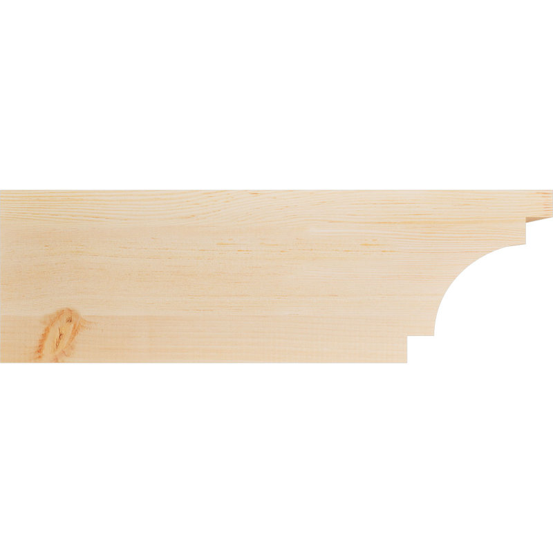 Traverseur méditerranéen, Sapin de Douglas, H 10 po x l 32 po x P 3,5 po
