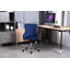 Chaise de travail en velours Kassandra-71022393