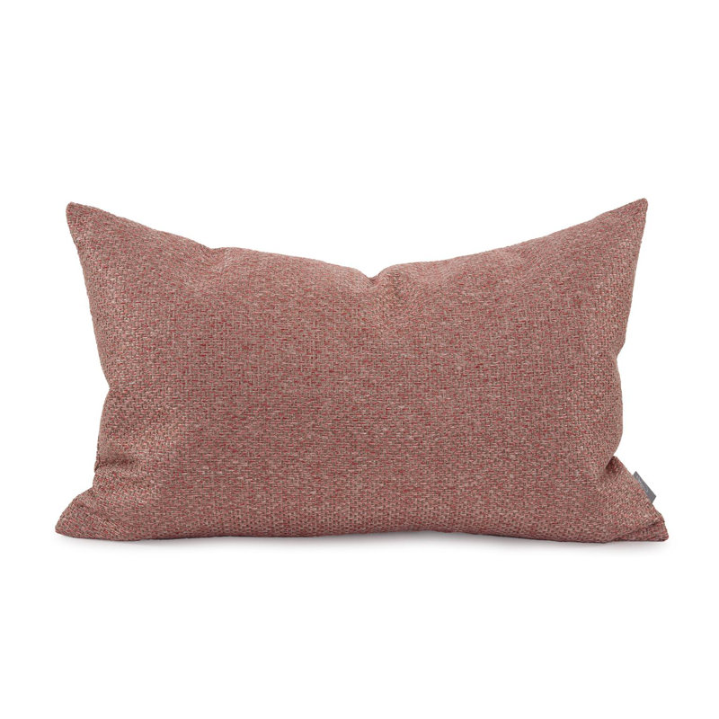 Oreiller 14 x 22 Panama - Insert, Polyester, Rose