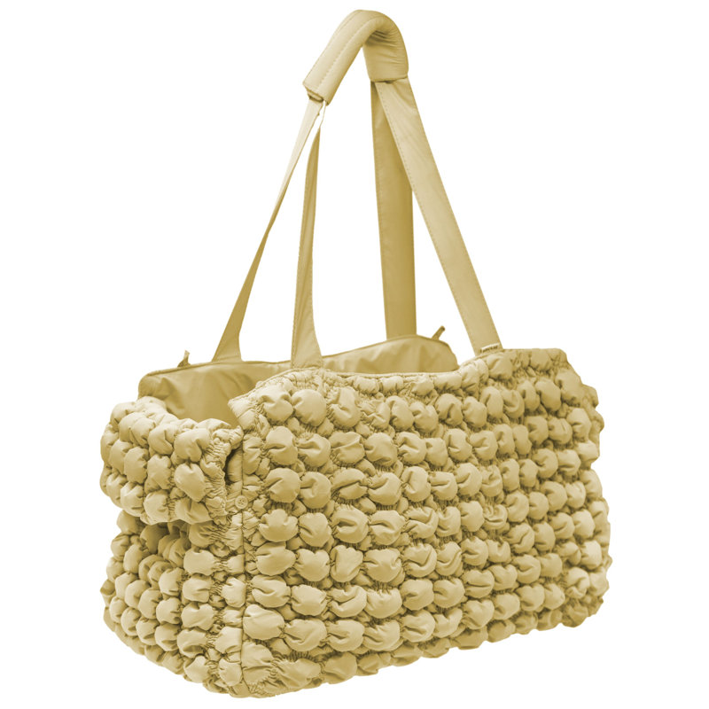 Sac de transport pour animal de compagnie «Bubble Vogue» Pet Life, Or