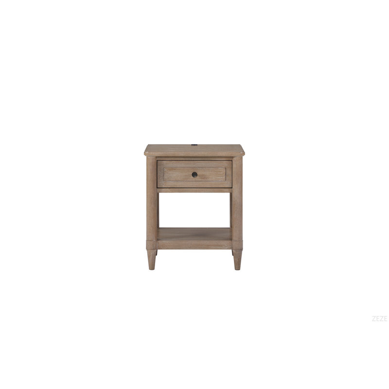 Mindi Veneer Small Nightstand