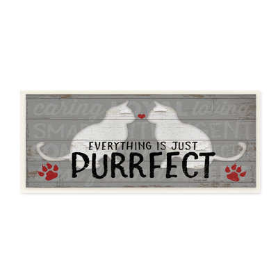 « en planches look everything is just aurons certainement idéal chats », reproduction d’impression