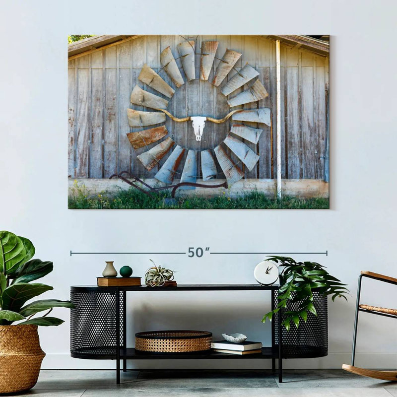 Barn Barn Barn, reproduction sur toile, H 34 po x l 51 po x P 1,25 po