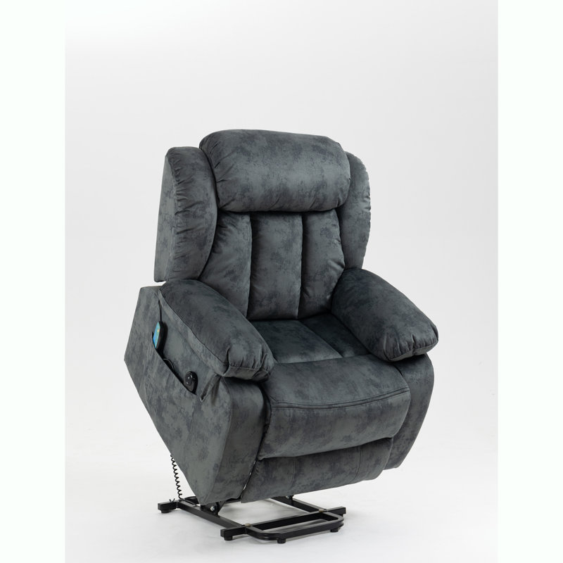 Fauteuil inclinable électrique Power Lift, Bleu gris