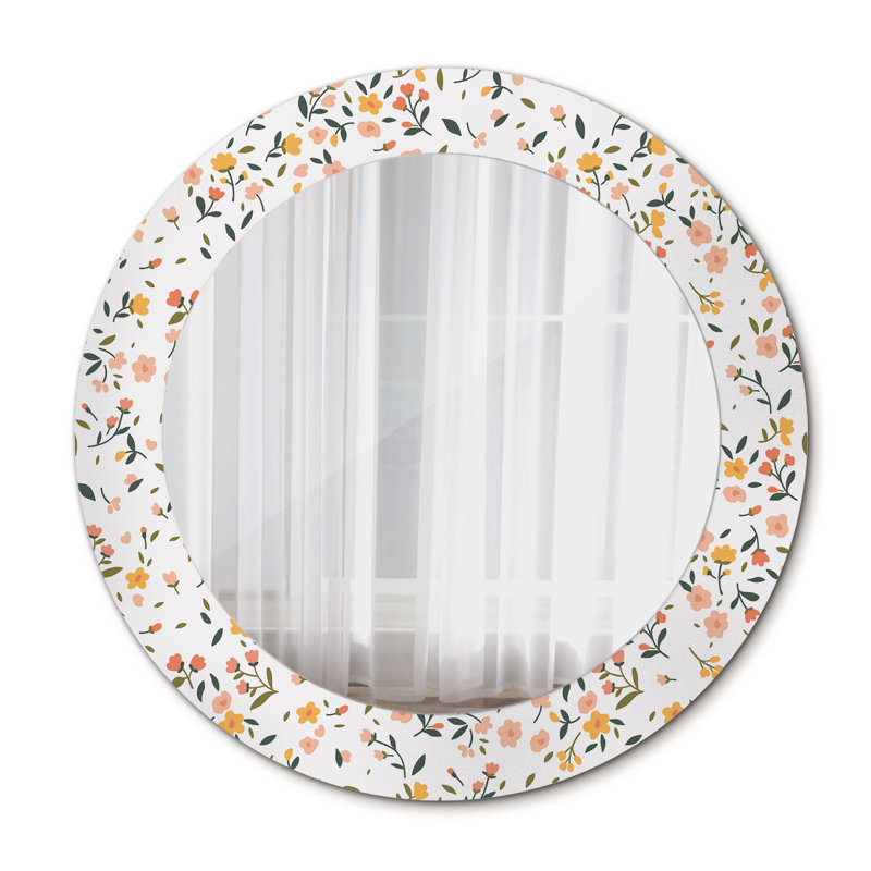 Huldar Glass Flat Wall Mirror