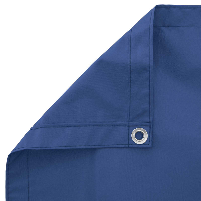 Vidaxl Balcony Screen Oxford Fabric Outdoor Privacy Garden Terrace Durable, Blue, 110cm H x 300cm W