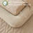 Luxurious Cloud Soft Compressed Upholstered Wingback Bed