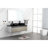 Matte Black 14" Bathroom Sink - Above Counter Installation, Hygienic, To Fading, Smooth Finish, Fast Draining 24"X5.5" Mount, , , Scratch ,-249728227