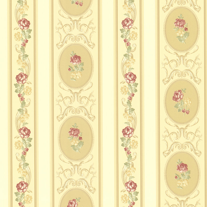 Rouleau de papier peint embossé 33 'x 20,5 "Icare, Jaune