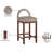 Conrad Letcher Velvet Counter Stool-379838299