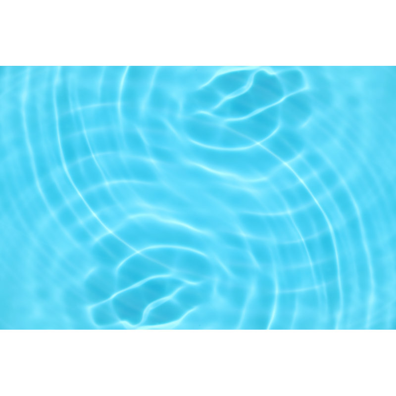 Rippled Water Background 1 Piece Wrapped Canvas Wall Art, 61cm H x 91cm W x 3.8cm D