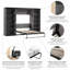 Lit escamotable avec tablettes Armiead-840137288