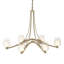Oval Ribbon 6 - Light Shaded Classic/Traditional Chandelier-1748523113-1748523119