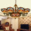 Hebron 8- Light Glass Classic / Traditional Chandelier
