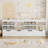 Toy Organizer with 6 Bins, 2 Drawers, 2 Bookshelves