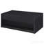 Table basse à plateau relevable noir avec deux tiroirs