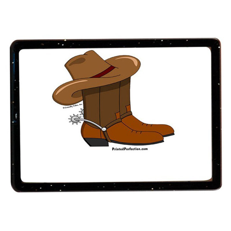Magnet en acrylique personnalisé pour bottes de cowboy - excellent cadeau!, Oui