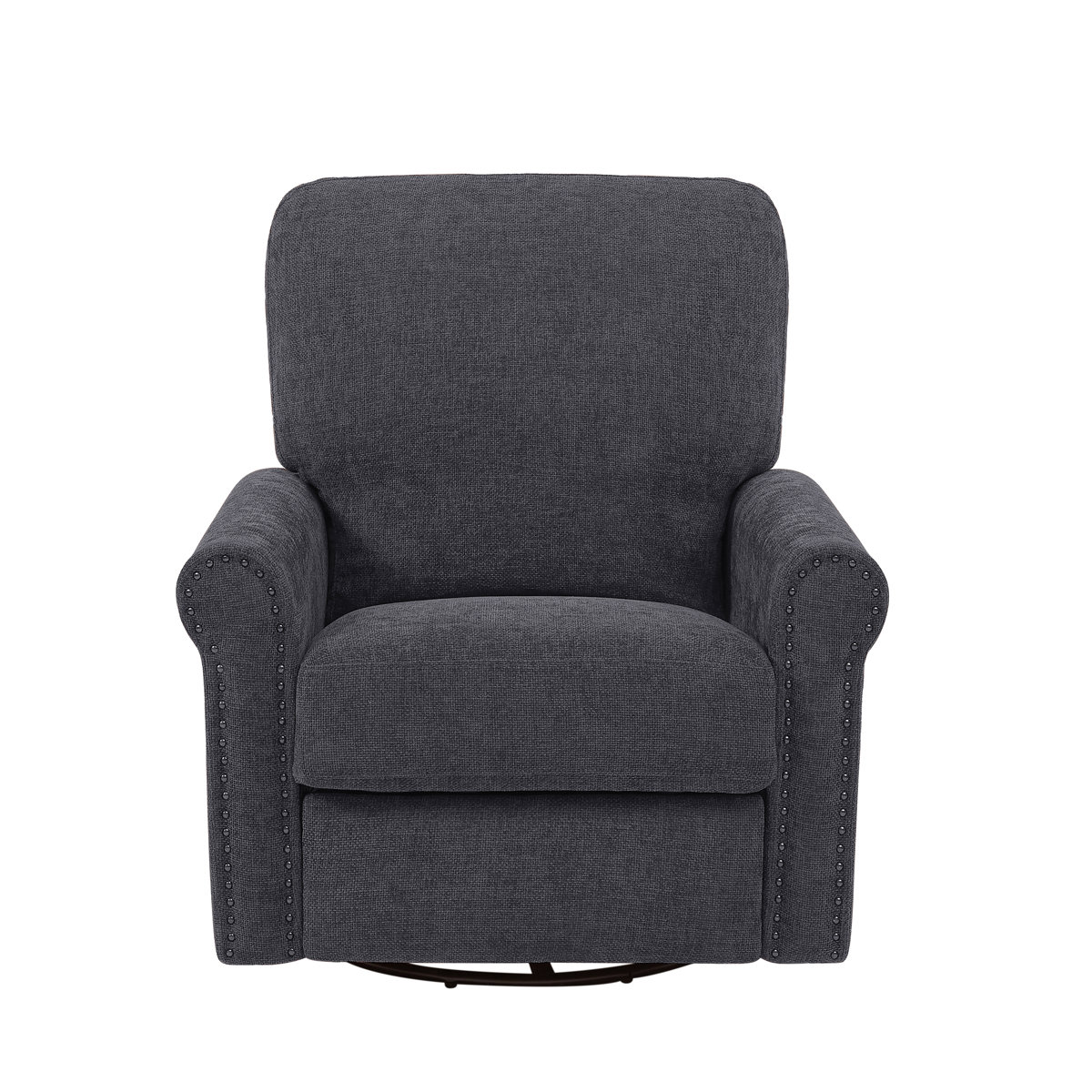 Red Barrel Studio® Kimberlly Upholstered Swivel Rocker Manual Recliner ...