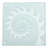 Glass Square 4 Piece Coaster Set