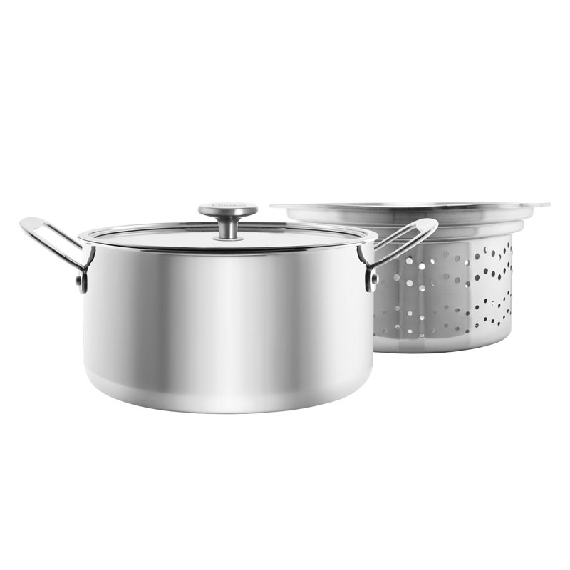 Chantal 7 Quarts Steel Steamer Pot