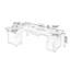 Bureau rectangulaire en L en bois massif-1115975761-1115975762