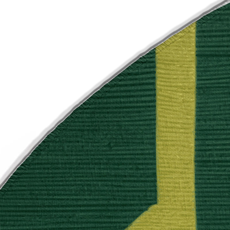 Tapis vert intérieur et extérieur Trellis, Rond 5 pi