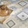 Marther Flatwoven Wool Ivory Blue Modern Indoor Rug