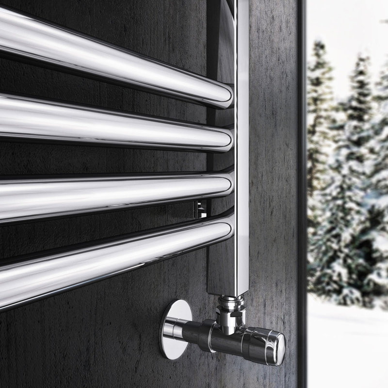 Straight Towel Rail Heated Towel Rails, 500mm H x 980mm W x 30m D