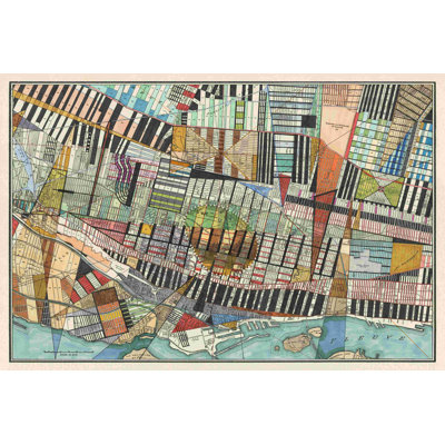 Carte moderne de Montréal