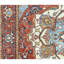 Hand Knotted Wool Area Rug in Red-275504896