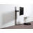 Props Silver Wall Mount for LCD/Plasma/LED with Shelving, Holds up to 35 kg
