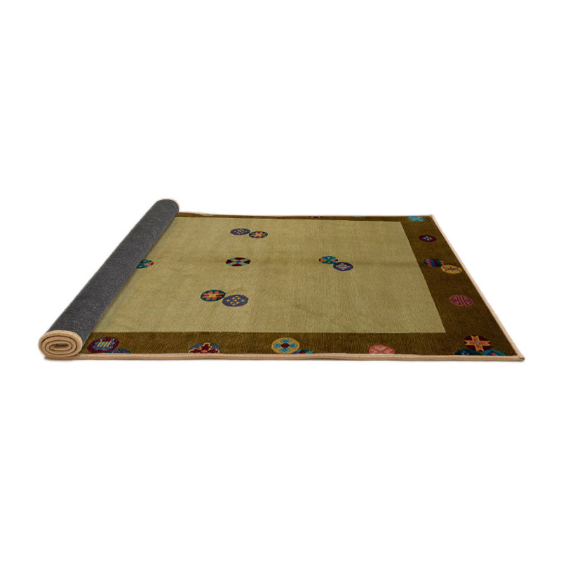 Raguel Abstract Indoor Rug, Round 4'