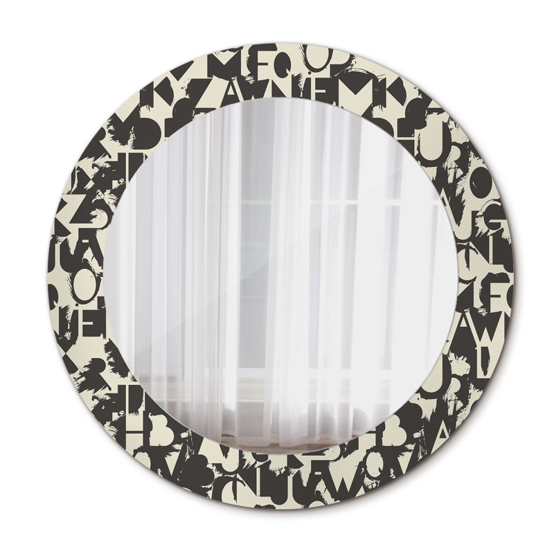 Huldar Glass Flat Wall Mirror