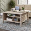 Table basse à 4 pieds avec rangement Ilanit