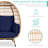 Wicker Outdoor Lounge Chair-93757840-93757843