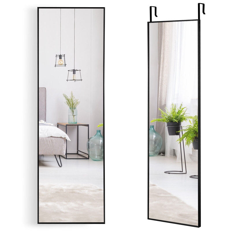 Raevin Metal Mirror, Black 