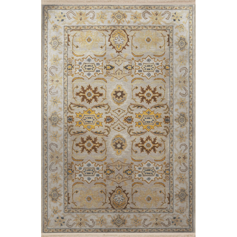 Tapis rectangulaire Xaven, Rectangle 4 pi 8 po x 6 pi 7 po