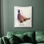 Toile encadrée de qualité supérieure Pheasant Splash 6 - prête à être accrochée-1445135804-1445135805