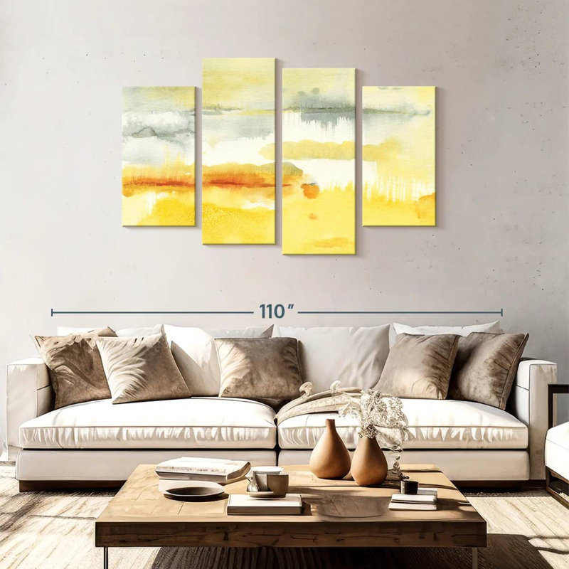 Avery Saffron, 48" H x 75" W