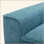 Canapé de 79,5 po en tissu moderne avec coussins moelleux, accoudoirs élégants et structure en bois massif robuste - siège confortable pour le salon, la chambre à coucher ou le salon de bureau-396488381
