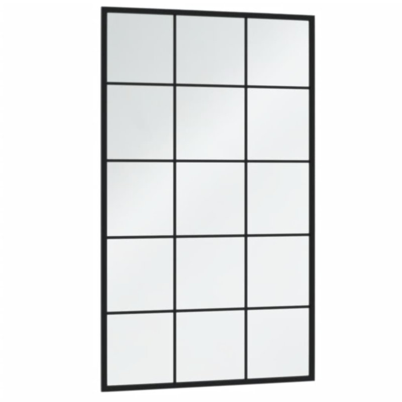 Nanton Metal Wall Mirror, 100cm H x 60cm W